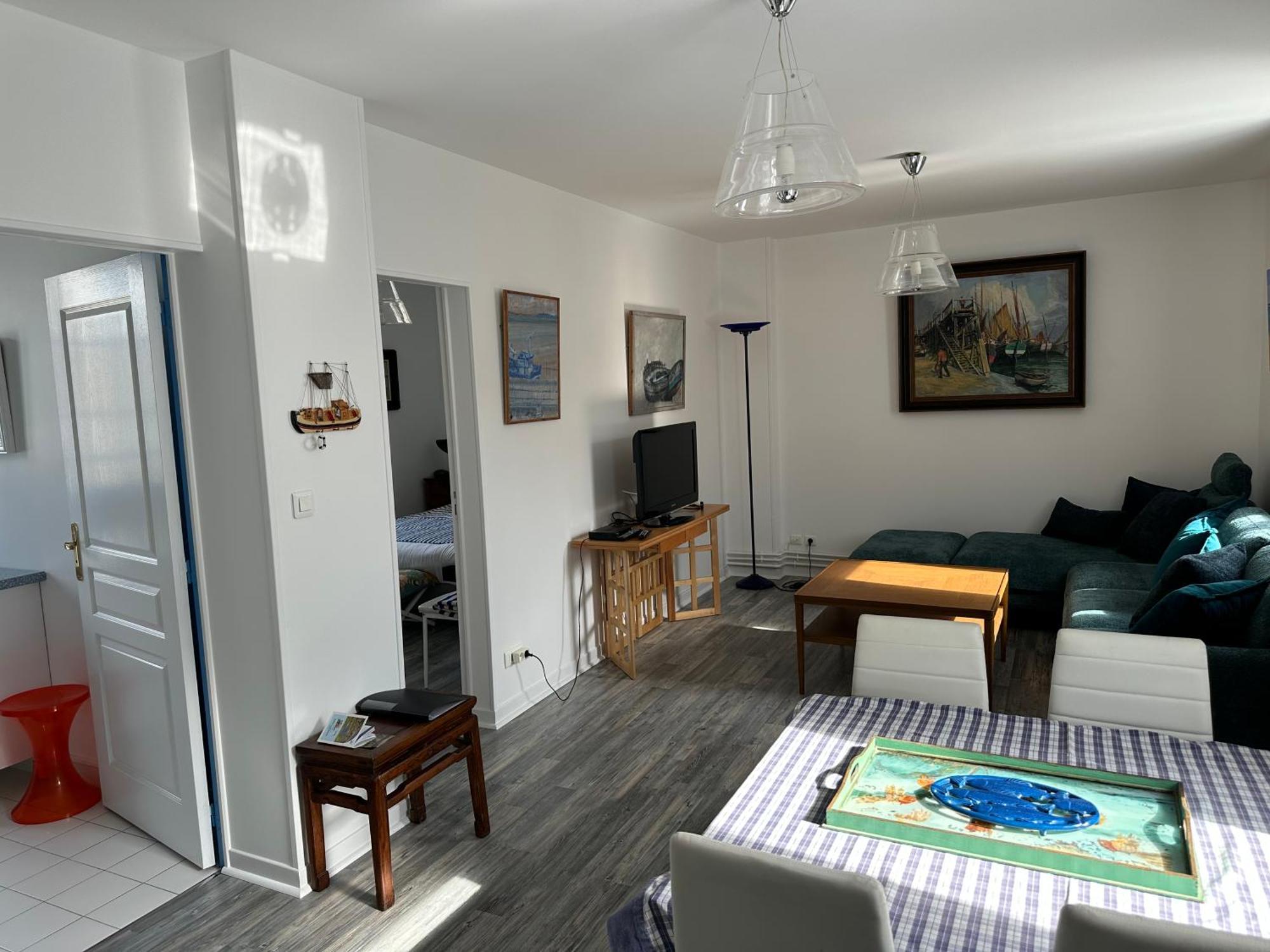 Gite Du Moulin - Appartement Plein Centre Ville - Spacieux 2P - 1Er Etage Maison De Pecheur A 100M De La Plage Le Crotoy Exteriör bild